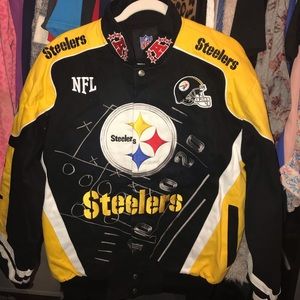 STEELERS JACKET. NFL OFFICIAL. Size M. UNISEX
